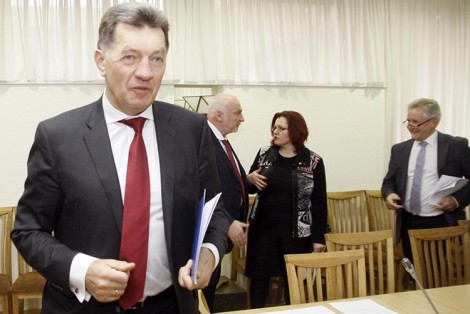 Premier Butkevičius w działaniach oświatowych związków zawodowych Litwy widzi „rękę Rosji” Fot. ELTA