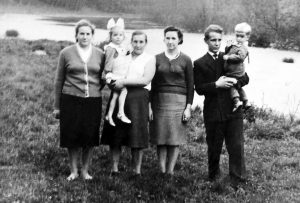 Rodzina Raczko: Modesta, Nusia, Eleonora, Ryszard Fot. archiwum 