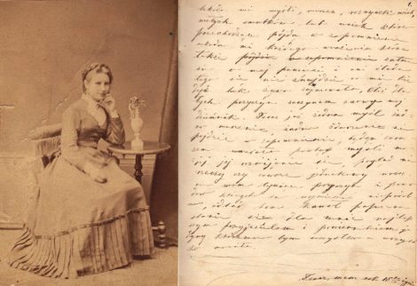 Maria Szetkiewiczówna pamiętnik prowadziła w latach 1869-1873 Fot. archiwum