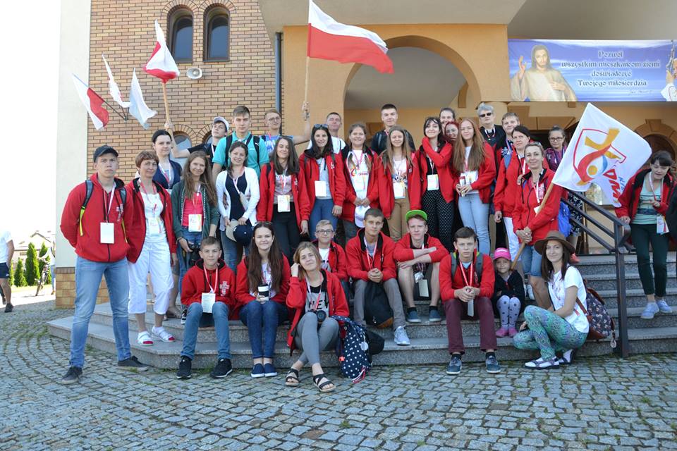 Młodzież z Wileńszczyzny uczestniczyła także w Dniach Diecezji. Grupy z Litwy gościły m. in. w Ołtarzewie i Biłgoraju Fot. Randeo Anima/Facebook