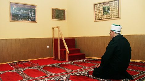 . Wspólnota muzułmańska od lat zabiega u władz miejskich o przydzielenie działki pod budowę meczetu w Wilnie Fot. Marian Paluszkiewicz