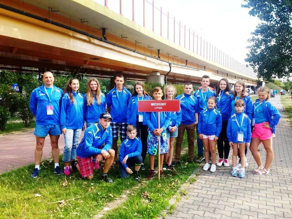 Uczniowie z Mickun wywalczyli 28 medali podczas 28. Międzynarodowej Parafiady Dzieci i Młodzieży Fot. archiwum szkoły