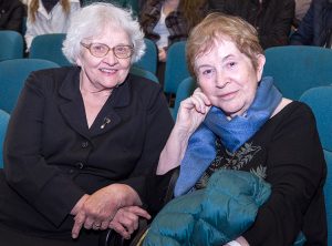  Hanna Strużanowska-Balsienė i Tamara Ben Amram (z domu Widuczańska) znów razem po 72 latach Fot. Marian Paluszkiewicz