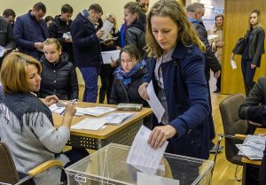 Wybory cieszyły się sporym zainteresowaniem w samorządzie wileńskim Fot. Marian Paluszkiewicz