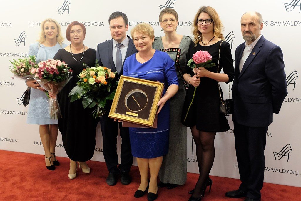 Samorząd Rejonu Wileńskiego został zwycięzcą nagrody „Złota wić“ Fot.vrsa.lt