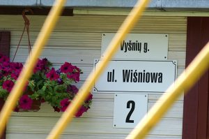 Walka litewskich władz z dwujęzycznymi nazwami ulic trwała kilka lat Fot. Marian Paluszkiewicz