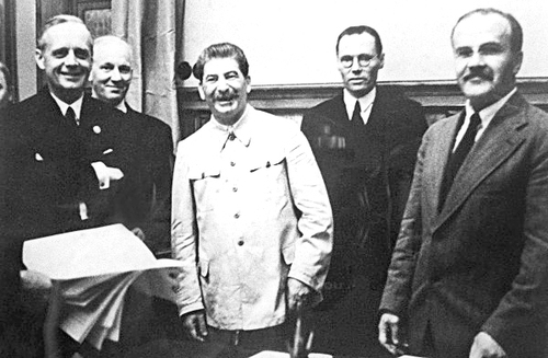 Podpisanie układu Ribbentrop-Mołotow
