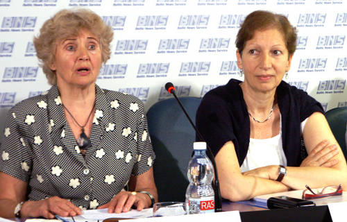 Ona Gustienė i Claire QuidetFot. Marian Paluszkiewicz