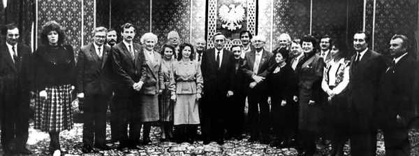 Pierwsze spotkanie Tadeusza Mazowieckiego z przedstawicielami polskich organizacji na Wschodzie odbyło się w październiku 1989 r.