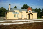 Stacja „Czerlona” Kolei Białoruskich pod Grodnem