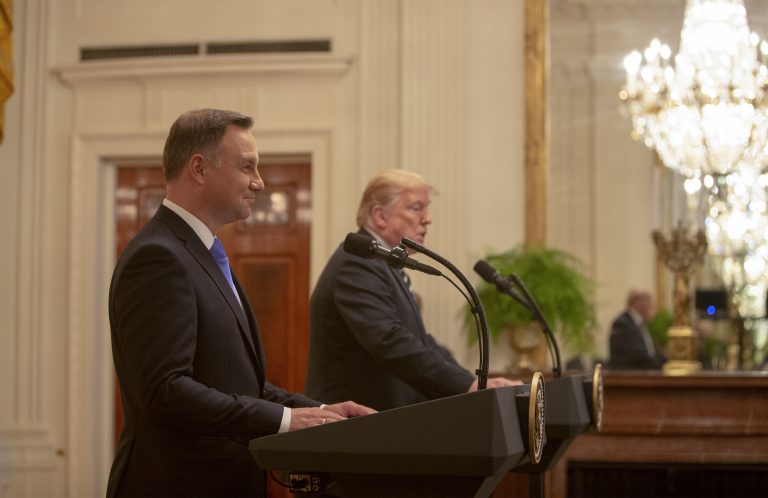 Wizyta Andrzeja Dudy w Waszyngtonie:  podpisanie polsko-amerykańskiej deklaracji