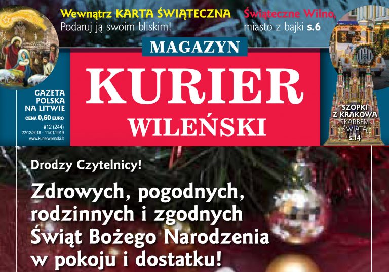 Ukazało się świąteczne wydanie magazynowe „Kuriera Wileńskiego”