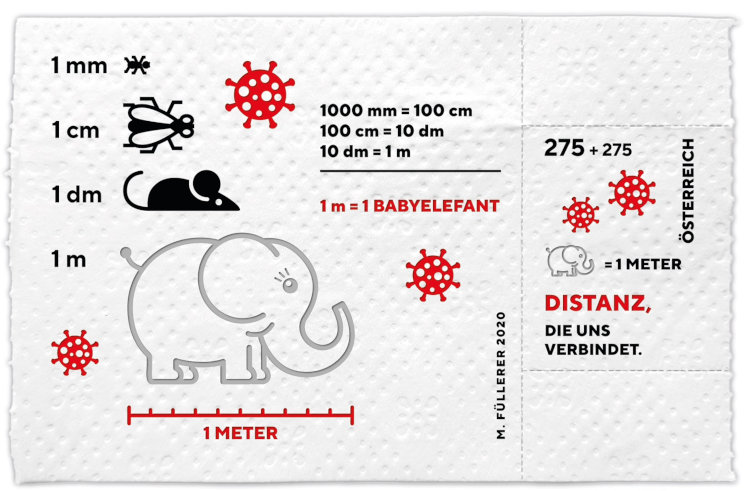 W Austrii wyemitowano znaczek z papieru toaletowego jako upamiętnienie pandemii