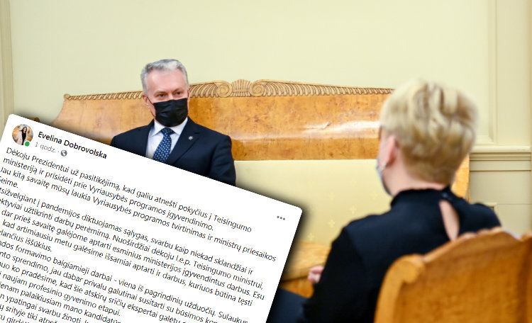 Nausėda odrzucił dwoje kandydatów — nie odrzucił Dobrowolskiej, do wtorku powoła rząd