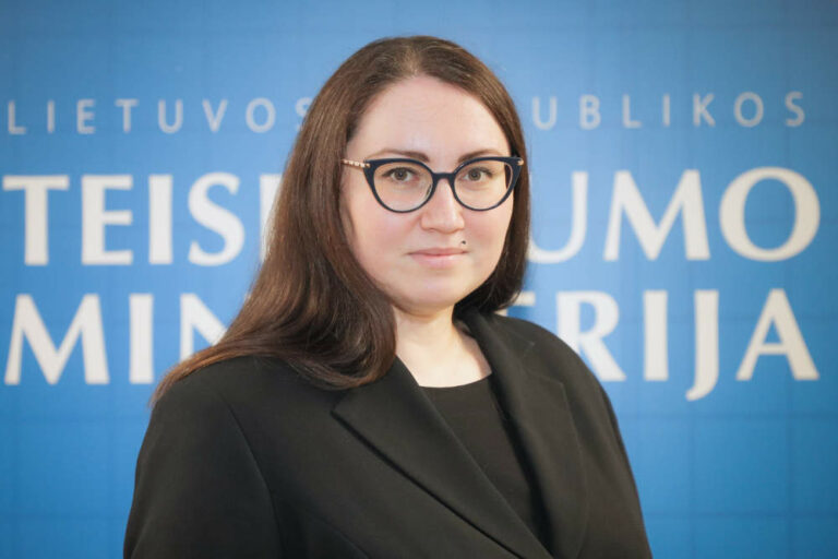 Ewelina Dobrowolska jako minister sprawiedliwośći