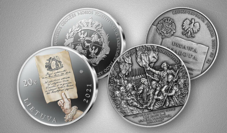 LB i NBP wypuszczą specjalne monety — upamiętnienie Konstytucji 3 maja