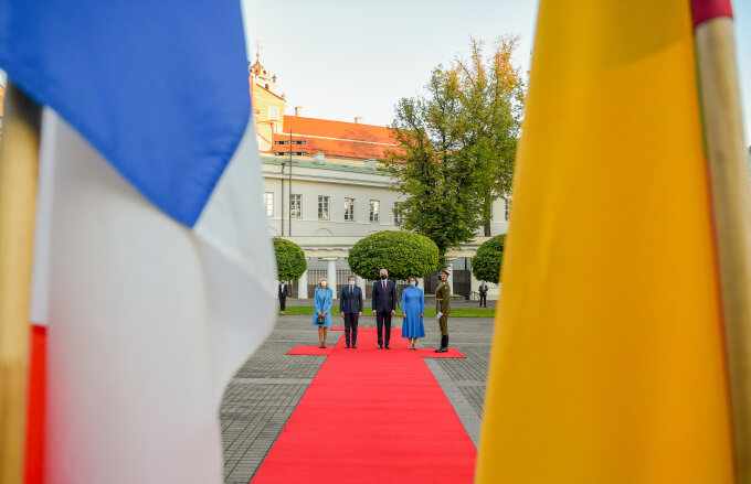 Litwa złożyła Francji życzenia z okazji Święta Narodowego