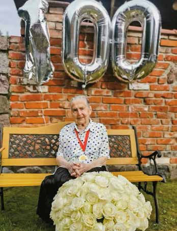 Helena Murawska, wieloletnia mieszkanka rejonu wileńskiego, skończyła 100 lat
