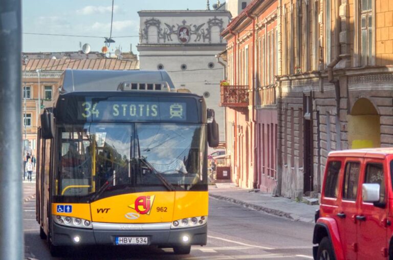 Transport w Wilnie po kwarantannie: o czym powinni wiedzieć pasażerowie?