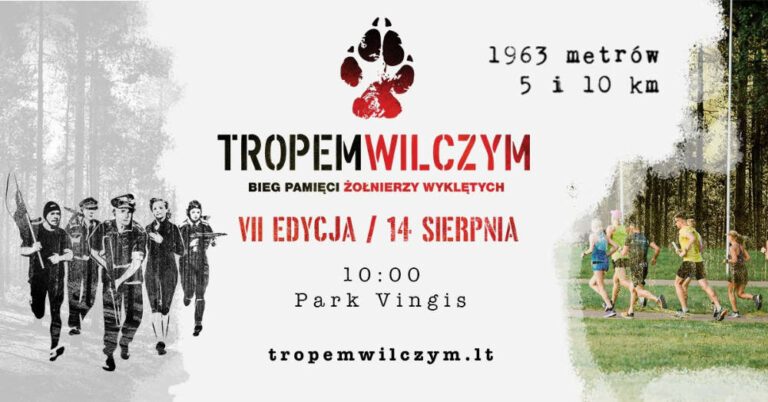 Wkrótce 7. Bieg Pamięci Żołnierzy Wyklętych „Tropem Wilczym” w Wilnie