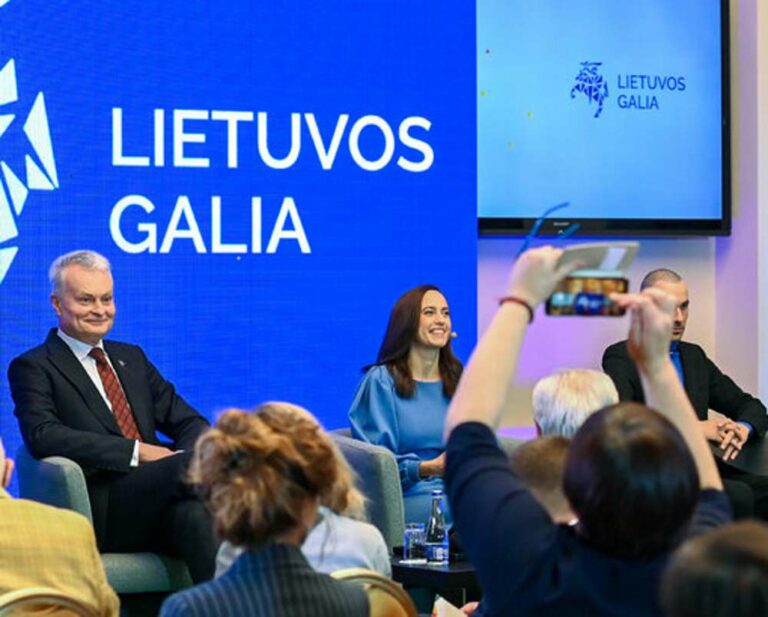 Nausėda tworzy platformę inicjatyw — „Moc Litwy”
