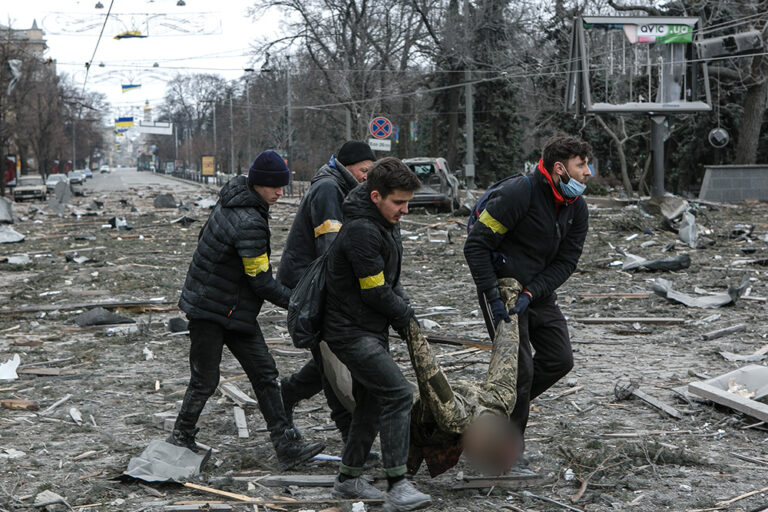 Rosja popełnia zbrodnie wojenne na Ukrainie