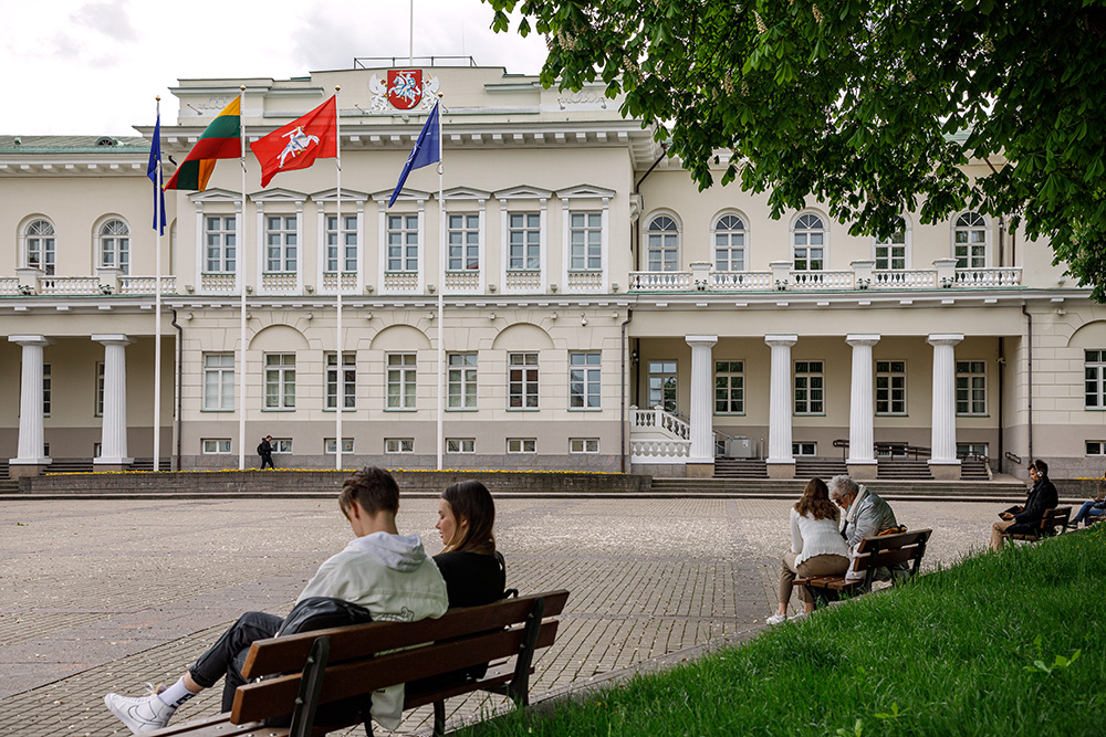Pałac Prezydencki  w Wilnie.