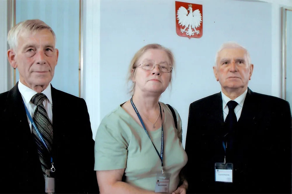 Sybiracy z Wilna (od lewej): Ireneusz Żygo, Maria Radczenko, Zygmunt Kulicki.