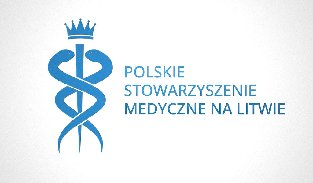 Logotyp Polskiego Stowarzyszenia Medycznego na Litwie
