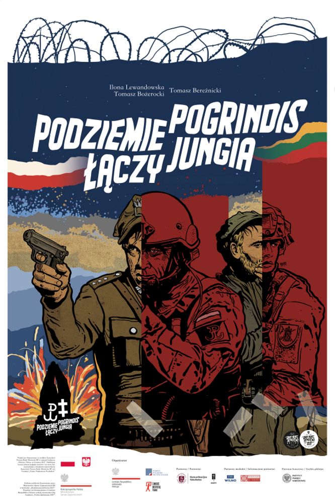 Wystawa „Podziemie łączy / Pogrindis jungia” o polskim i litewskim podziemiu