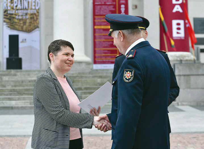 Strażacy ratownicy z Wilna świętują swoje 220-lecie