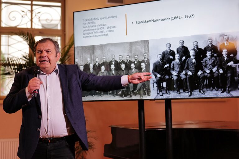 „Czy w historii Litwy i jej tworzeniu widzimy osoby nielitewskie?” Konferencja w Domu Sygnatariuszy