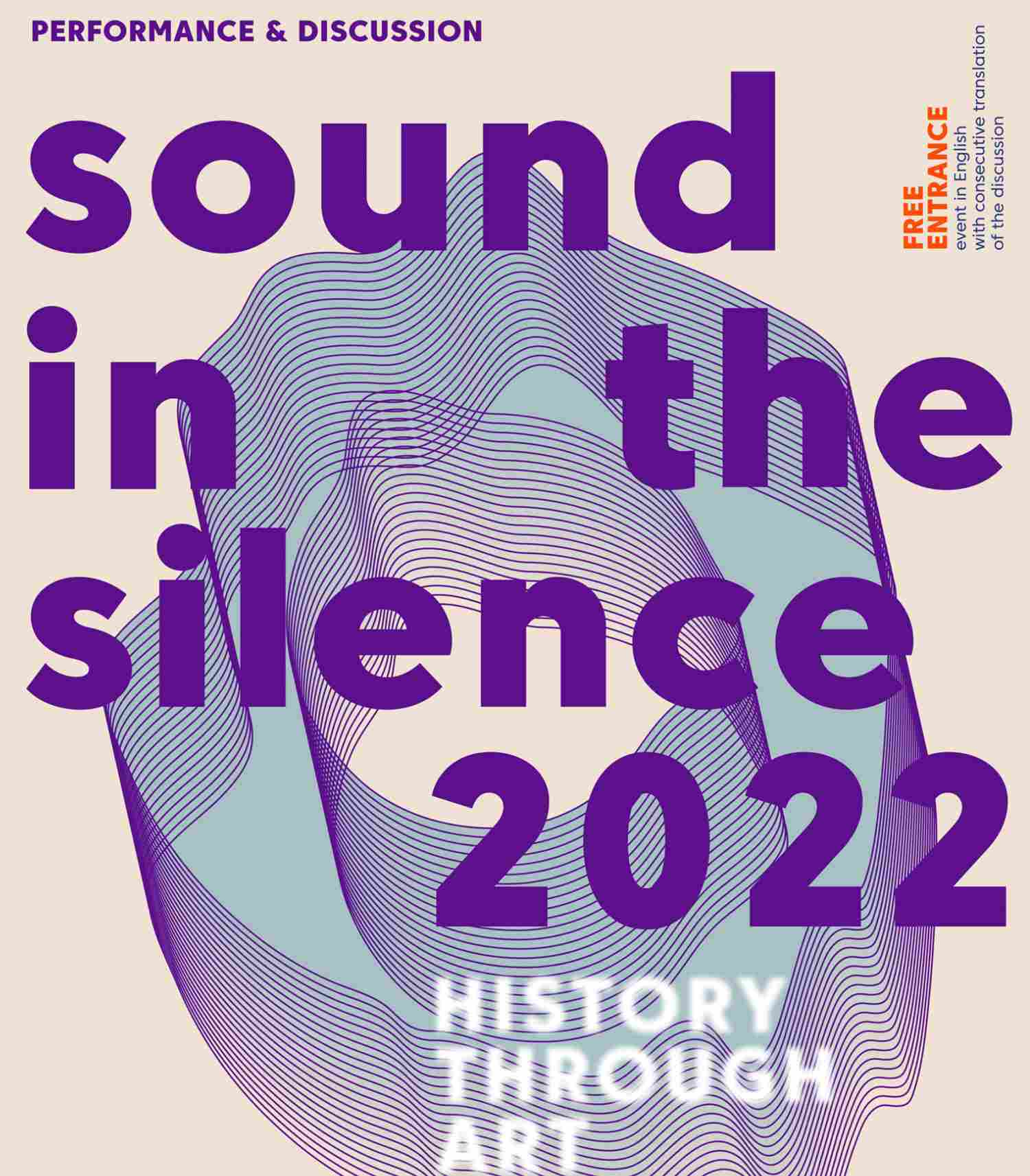 Plakat projektu „Sound in the Silence”.