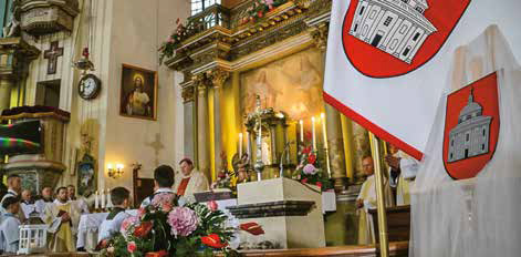 Uroczystość z okazji 200-lecia kościoła w Suderwie