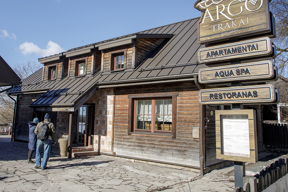 Restauracja „Argo” w Trokach..
