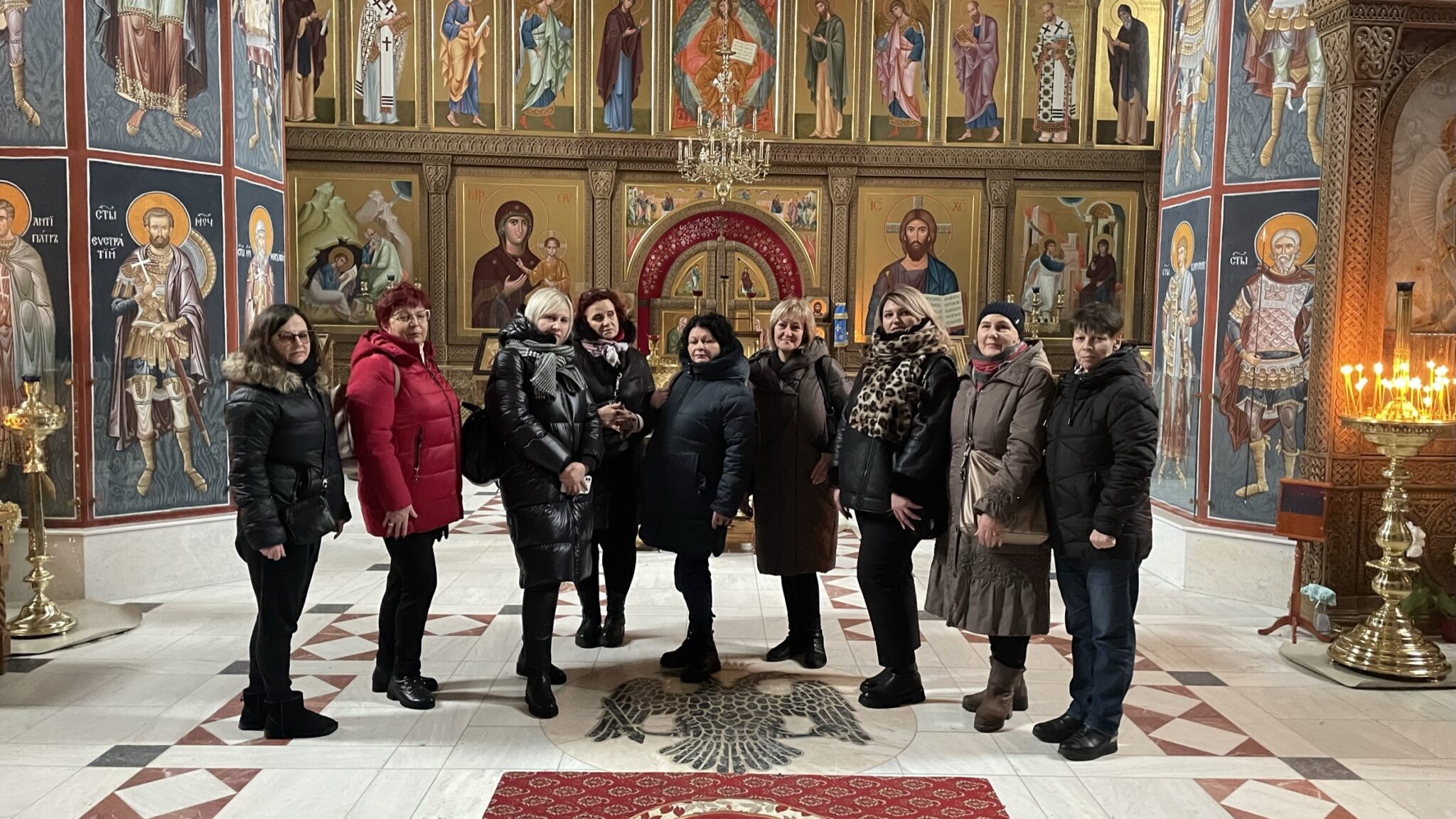 Podczas podróży nauczyciele zwiedzili Białystok, prawosławny Monaster Zwiastowania Przenajświętszej Bogarodzicy i Muzeum Ikon.