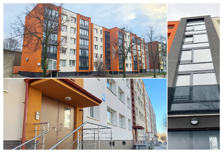 W tym roku aż 3 bloki mieszkalne w Kłajpedzie biorą udział w wyborach „Projektu renowacji roku”
