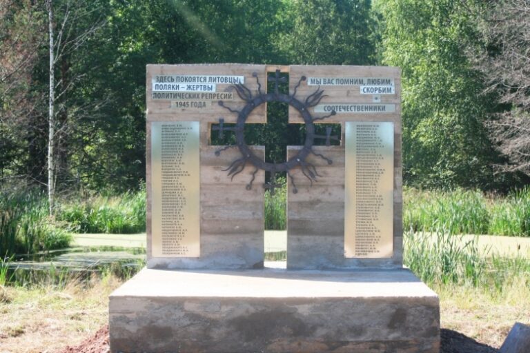 Rosjanie zniszczyli pomnik litewskich i polskich ofiar zsyłek