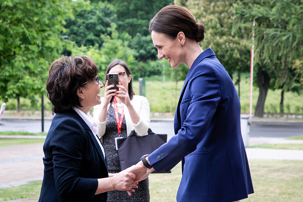 Na spotkanie parlamentów państw NATO przybyła marszałek RP Elżbieta Witek.
