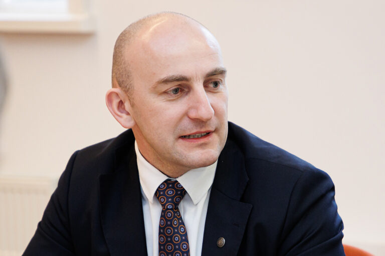 Dr Marek Jedynak, dyrektor białostockiego oddziału IPN.