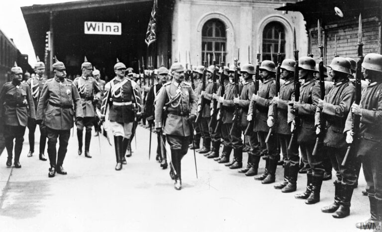 Jesienią 1915 r. Niemcy okupowały Wilno.