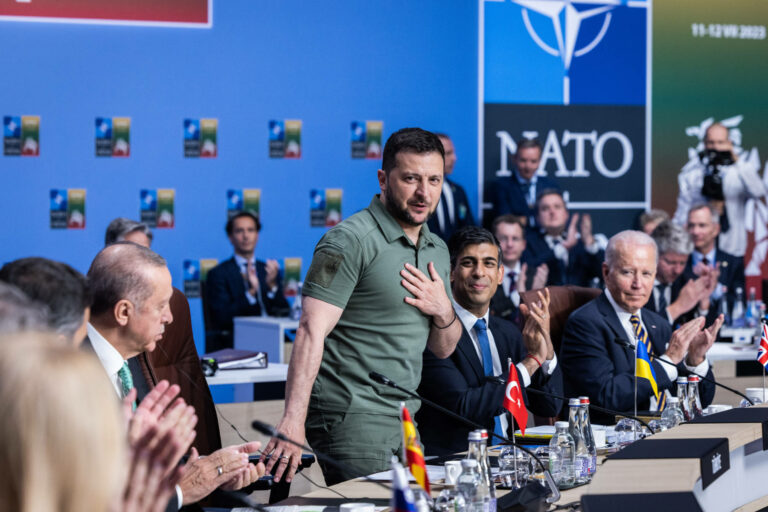 Zełenski na szczycie NATO.