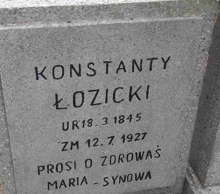 Apel o pomoc w ustaleniu szczegółów życiorysu Konstantego Łozickiego (1845-1927)