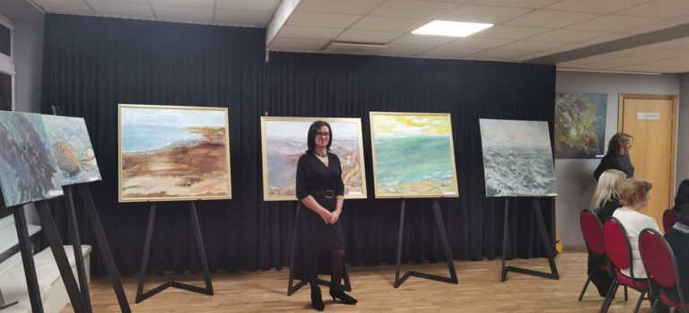 Na wystawie wyeksponowano 30 obrazów Ireny Fiedorowicz-Wasilewskiej .