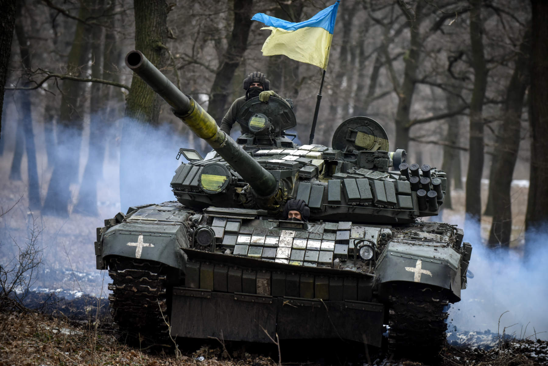 Czołg ukraiński.