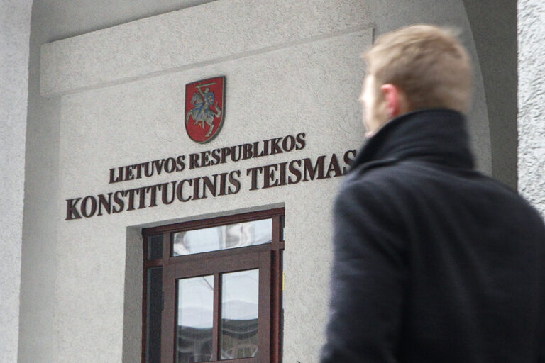Ruginienė o propozycji Žemaitaitisa, by znieść Sąd Konstytucyjny: „Partner koalicyjny lubi rozmawiać”
