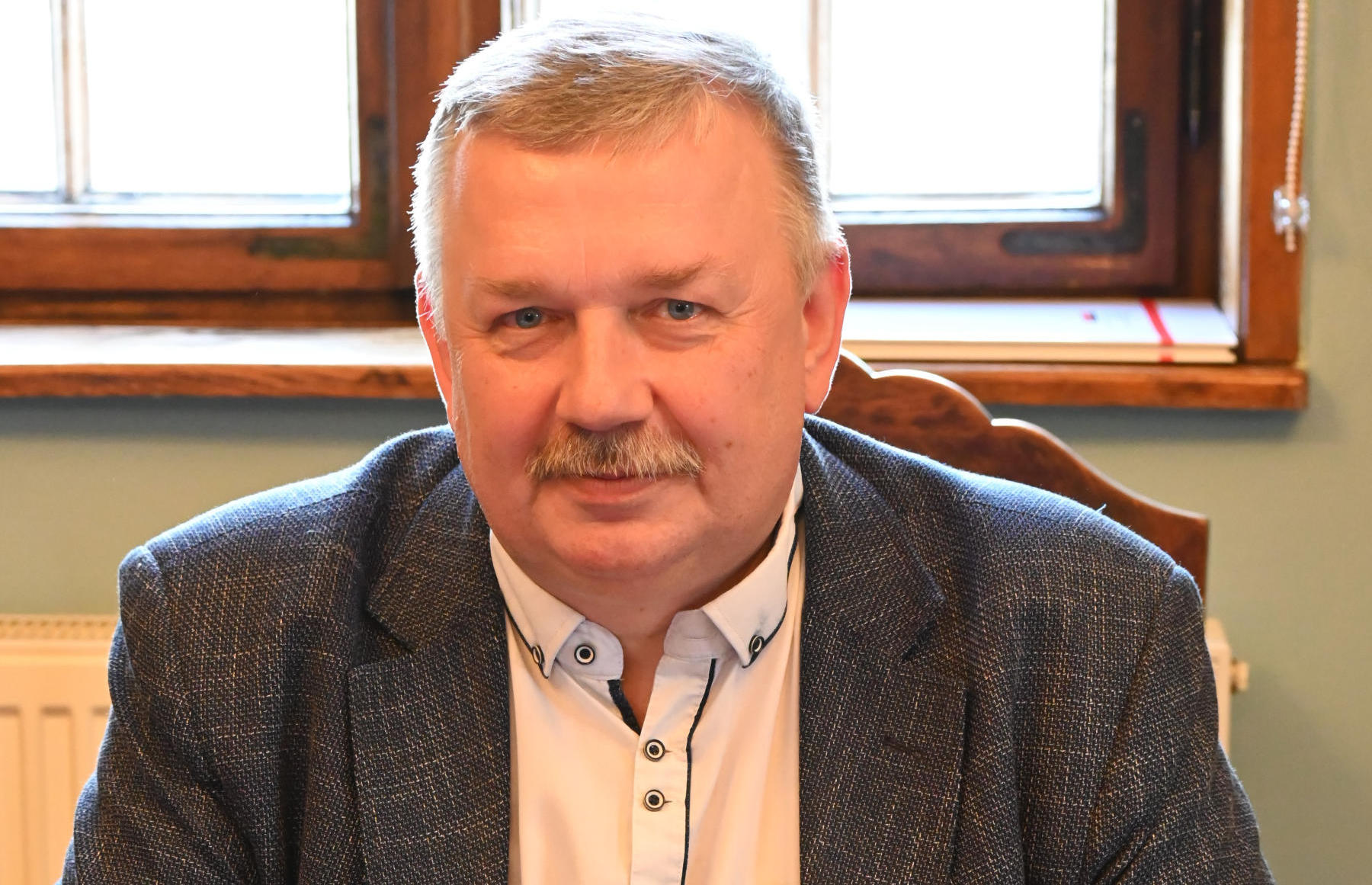 Jarosław Burba, burmistrz Nowego Warpna.
