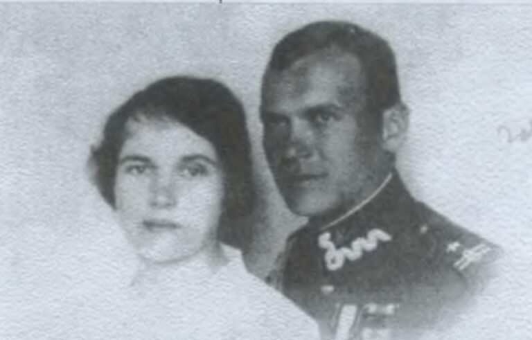 Wanda Pełczyńska z mężem Tadeuszem.