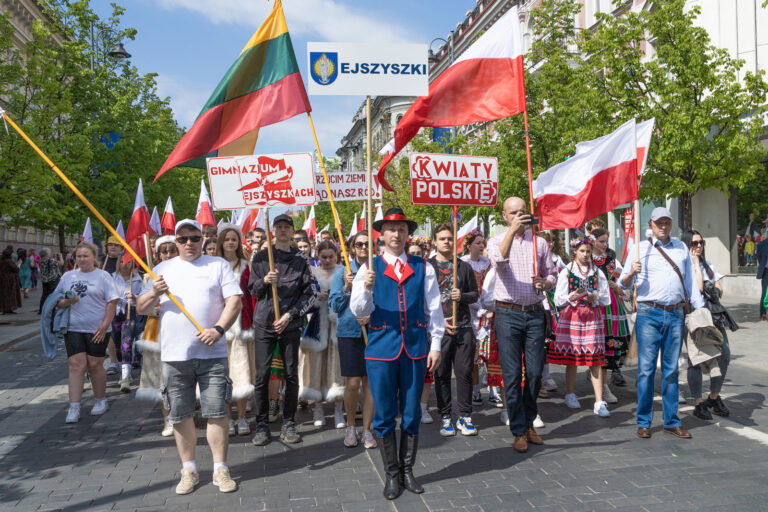 Parada Polskośći 2024 w Wilnie.