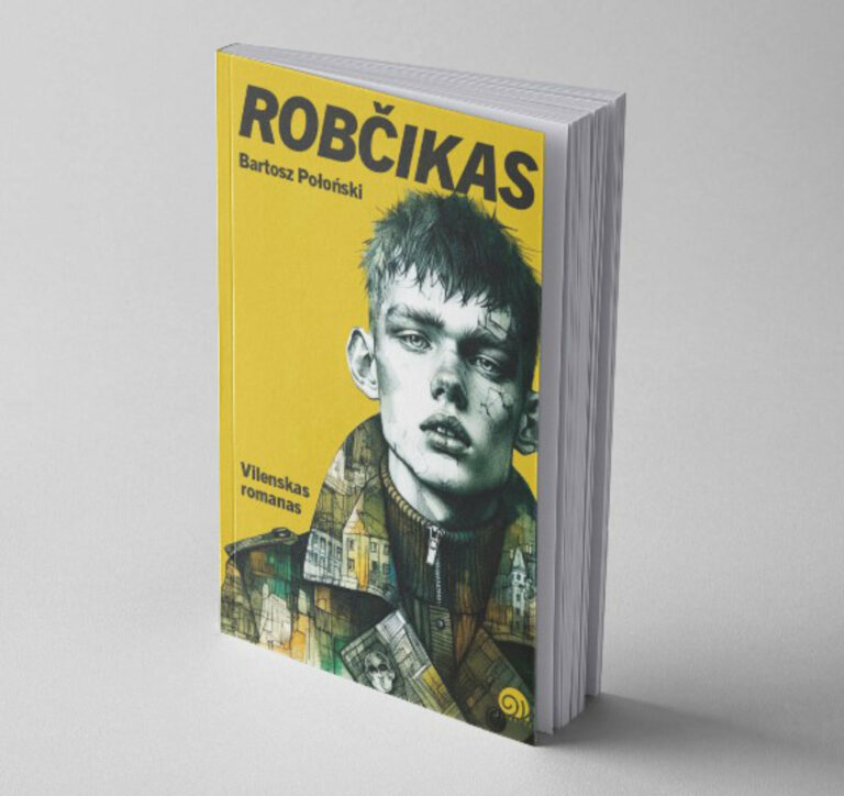 Książka „Robčikas” Bartosza Połońskiego.